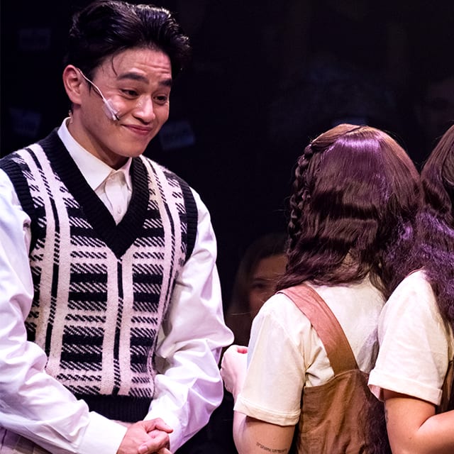 Vien King as Buddy Foster in Side Show. Photo courtesy of The Sandbox Collective